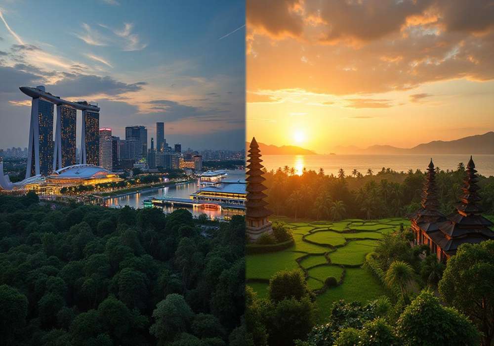 Singapore VS Bali